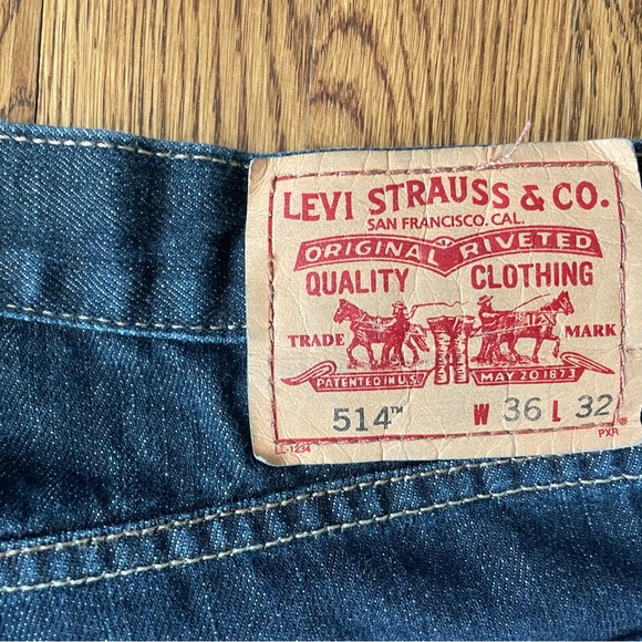 Levis 514 Slim Straight Men's W36-L32 - Picture 4 of 4